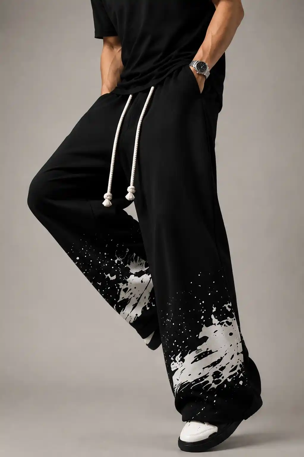 Obsidian Drip Trouser | KLKR - Image 6