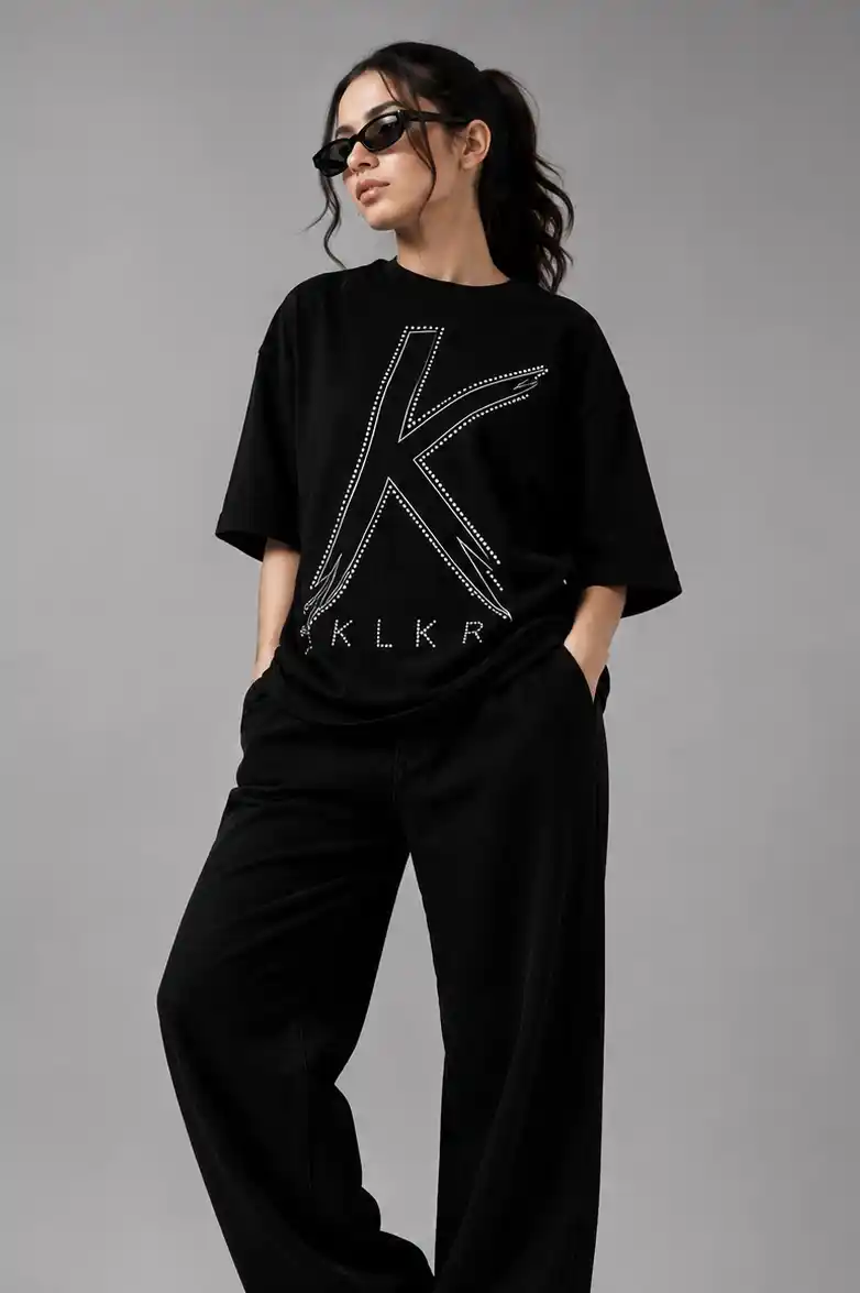 Black Kinetic Tee | KLKR - Image 3